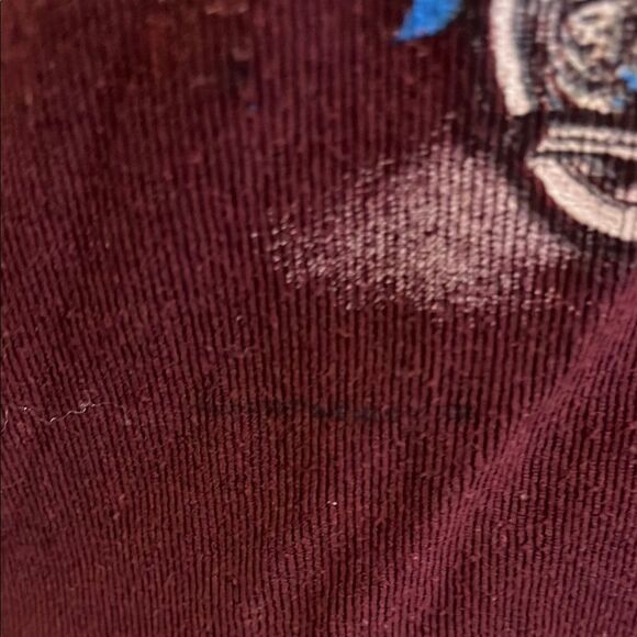 Vintage Laughlin Motorcycle Rally 15th Annual Run 1997 Burgundy Tank Top Eagle - Picture 4 of 12